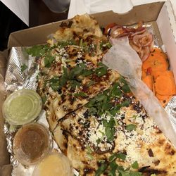 Chicken quesadillas