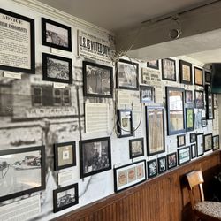 Shine's Bar - Wall of history which was a reminder of how the US has changed over the past ~100 years.