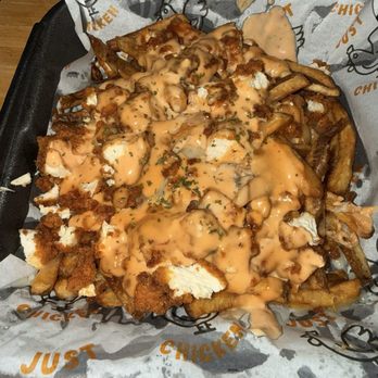 Just Chicken - Loaded Fries - Chicken Shop Near Me - Columbus, Ohio