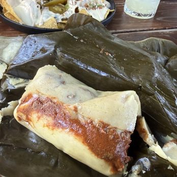 Tamale Boy - Oaxaqueno tamale with shredded beef - Mexican Near Me - Portland, Oregon Tamale Boy - Oaxaqueno tamale with shredded beef - Mexican Near Me - Portland, Oregon