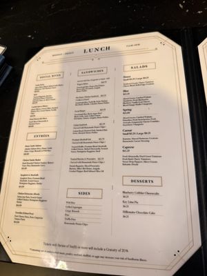 Menu photo 5 Pi Social Midland, TX