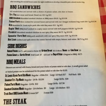 Trail Dust BBQ - Menu - Barbeque Near Me - Morgan Hill, California