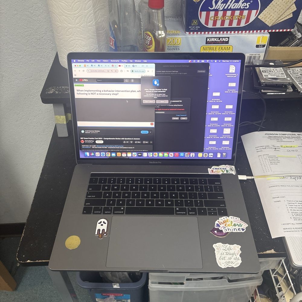 Johnson Computer - Amazing service Jane is so nice she was able to fix my computer with no issues and I referred friend and family - Data Recovery Near Me - Hayward, California