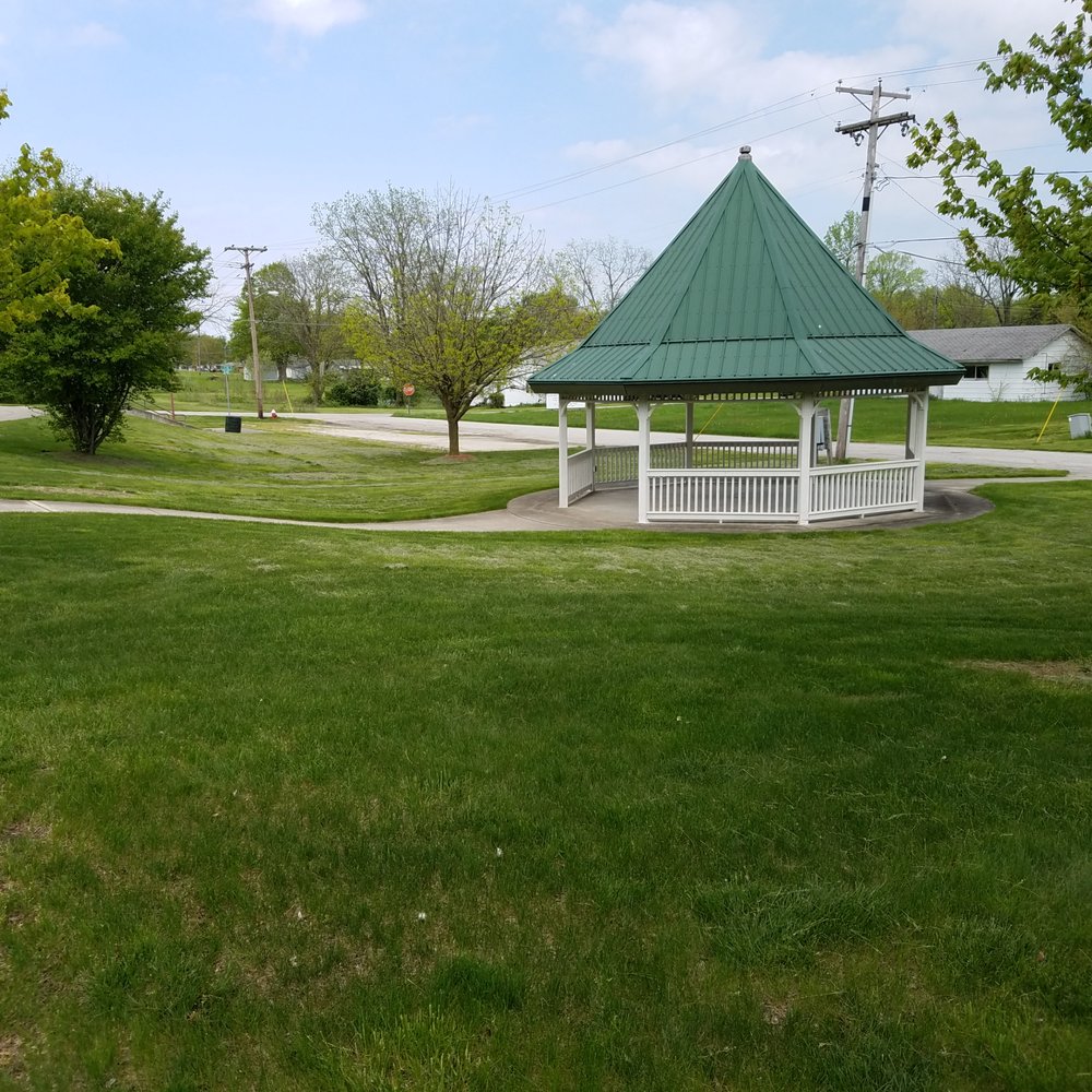 Upland Depot Park - gazebo on the west end of the park - Parks Near Me - Upland, Indiana Upland Depot Park - gazebo on the west end of the park - Parks Near Me - Upland, Indiana