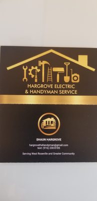 Hargrove Electric & Handyman Service Logo