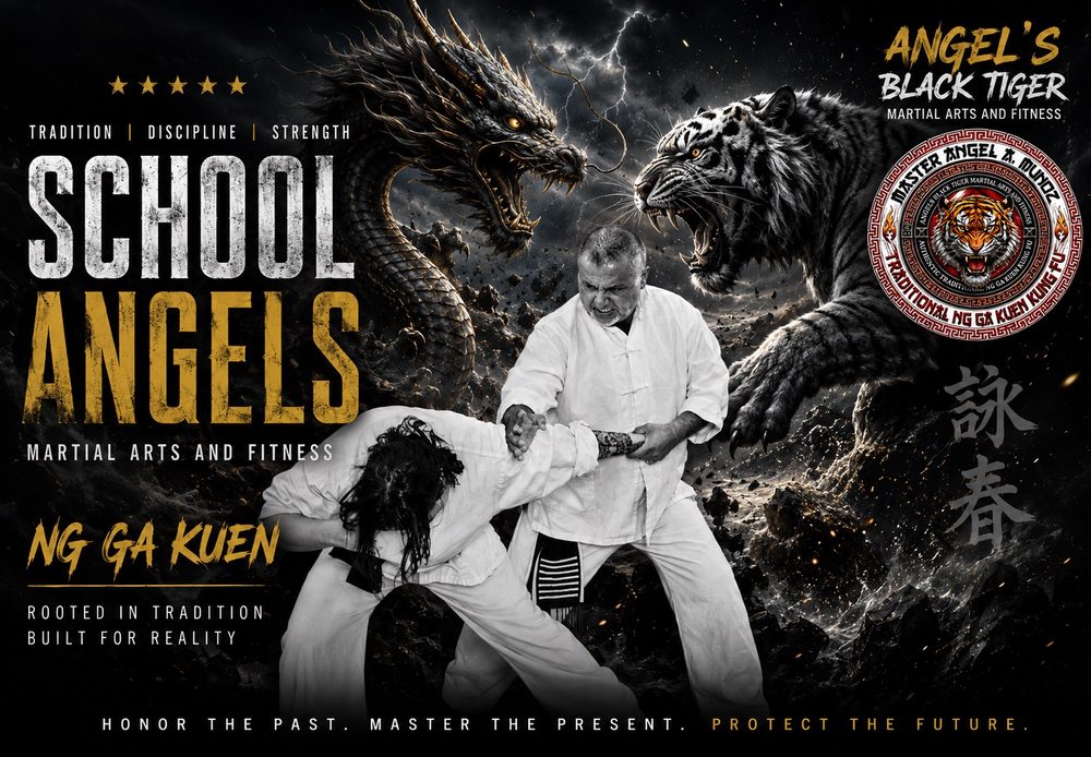 Angels Black Tiger Martial Arts And Fitness  Logo