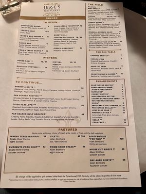 Menu photo 2 Jesses Restaurant Magnolia Springs, AL Menu photo 2 Jesses Restaurant Magnolia Springs, AL