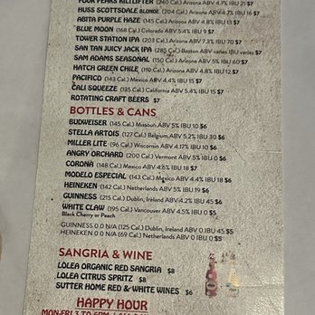 Angry Crab Shack - Drink menu 2026 - Seafood Near Me - Surprise, Arizona Angry Crab Shack - Drink menu 2026 - Seafood Near Me - Surprise, Arizona