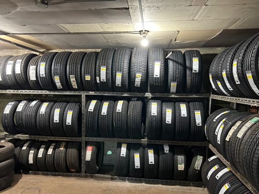 Tire Shop - We can handle all your tire needs and carry a massive stock of tires on hand. Tire Shop - We can handle all your tire needs and carry a massive stock of tires on hand.