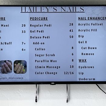 Hailey's Nails - Nail Salons Near Me - Monrovia, California