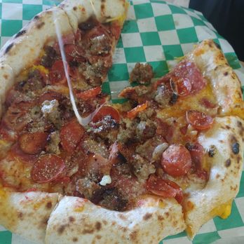 Barley & Pie - Meat Sweat! Cheese curd stuff crust! - Pizza Near Me - Fleming Island, Florida