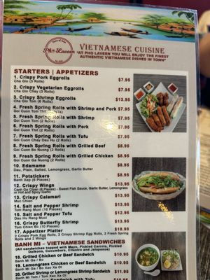 Menu photo 3 Pho Laveen Phoenix, AZ