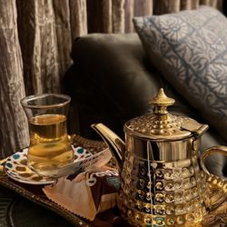 Oasis Moroccan Bath - Tea and sweets served in the relaxation room.
