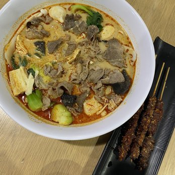 You Like Skewers - Malatang medium with beef skewer - Korean Near Me - Annandale, Virginia