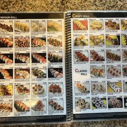 Yami Sushi & Teriyaki - 2025 May Sushi Rolls Menu