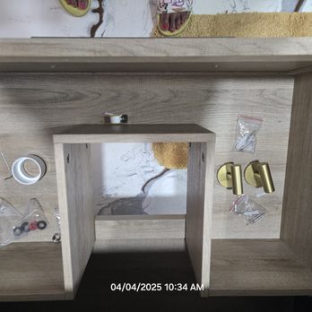 Handy Dan - FIXTURES LEFT IN VANITY DRAWERS. NEVER INSTALLED. - Painters Near Me Handy Dan - FIXTURES LEFT IN VANITY DRAWERS. NEVER INSTALLED. - Painters Near Me