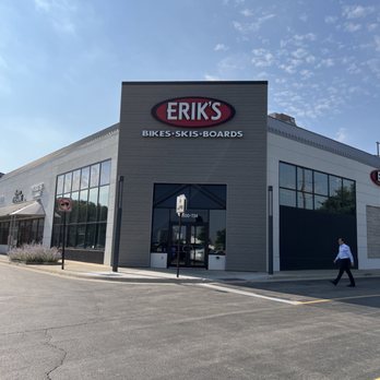 ERIK'S - Bike Board Ski - Exterior of shop across from Binny's on route 83 - Bikes Near Me - Oak Brook, Illinois