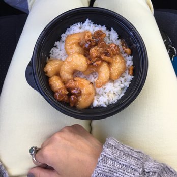 Panda Express - Was charged extra for ordering Honey Walnut Shrimp, but this is all that was given. RIP OFF - Chinese Near Me - Walnut, California