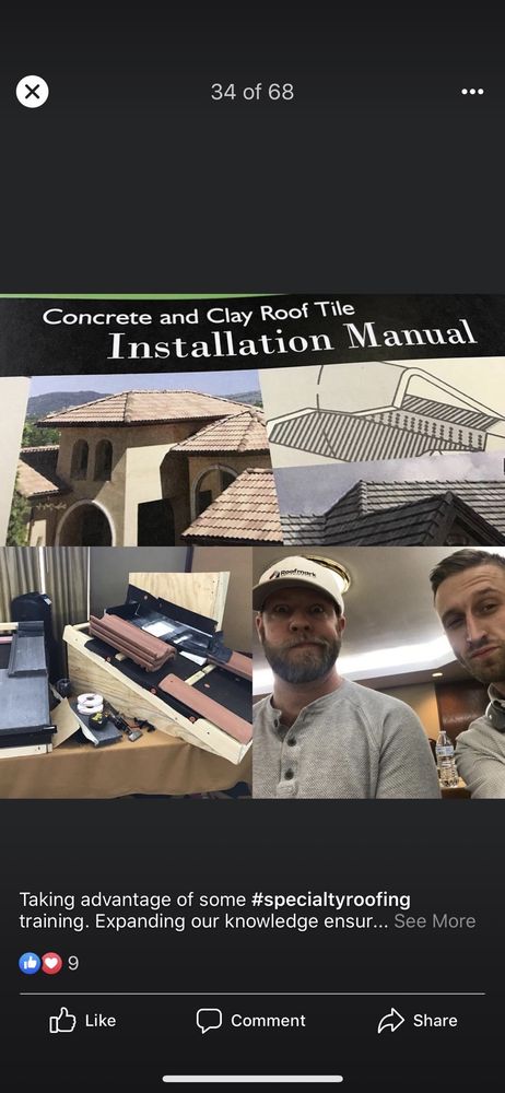 Slide of Roofmark Roofing and Construction