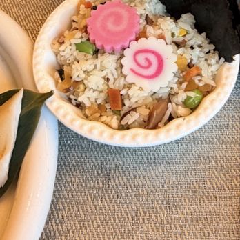 Cafe Ile - Takikomi gohan served as sashimi rice - Sushi Bars Near Me - McLean, Virginia Cafe Ile - Takikomi gohan served as sashimi rice - Sushi Bars Near Me - McLean, Virginia