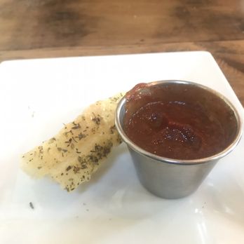 Placido's Pasta Shop - Bread with dipping sauce - Pasta Shops Near Me - Eugene, Oregon