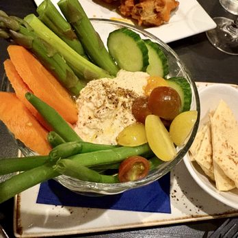 Pittsburgh Blue Steakhouses - My daughter raved about the hummus and crispy veggies! - Steakhouses Near Me - Edina, Minnesota
