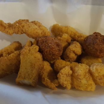 Zeke's BBQ - Fried fish every Friday during Lent. So good! - Barbeque Near Me - Windthorst, Texas