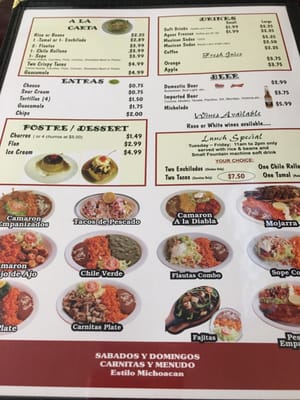 Menu photo 2 Birrieria Michoacan Colusa, CA