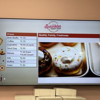Sprinkles Donut Shop - Menu - Donuts Near Me - Grand Rapids, Michigan Sprinkles Donut Shop - Menu - Donuts Near Me - Grand Rapids, Michigan