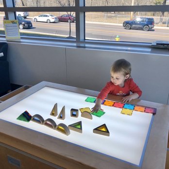 St Louis County Library - Grants View Branch - Light table in children's section - Libraries Near Me - Saint Louis, Missouri