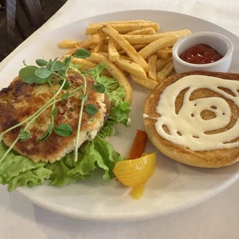 The Alchemist Kitchen + Bar - Crab cake sandwich - Gastropubs Near Me - Peachtree City, Georgia The Alchemist Kitchen + Bar - Crab cake sandwich - Gastropubs Near Me - Peachtree City, Georgia