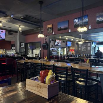 Press Pub On 5th - Grandview - Interior back wall - New American Near Me - Columbus, Ohio Press Pub On 5th - Grandview - Interior back wall - New American Near Me - Columbus, Ohio
