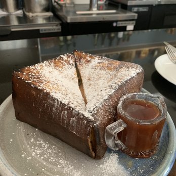 Pinch Kitchen - Stuffed French Toast. HUGE! Stuffed French Toast Brunch - New American Near Me - Miami, Florida Pinch Kitchen - Stuffed French Toast. HUGE! Stuffed French Toast Brunch - New American Near Me - Miami, Florida