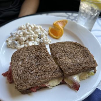 Simple Pleasures Catering - a sandwich and macaroni salad - Caterers Near Me - Lincoln, California