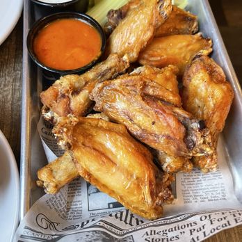 Uncle Tank’s - Naked wings with buffalo sauce on the side. it was sooo good! - American Near Me - Franklin Township, New Jersey Uncle Tank’s - Naked wings with buffalo sauce on the side. it was sooo good! - American Near Me - Franklin Township, New Jersey