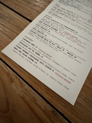 Menu photo 8 Bombera Oakland, CA