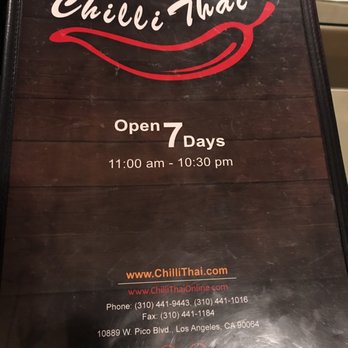 Chilli Thai - Thai Near Me - Los Angeles, California Chilli Thai - Thai Near Me - Los Angeles, California