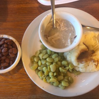 Dale's - Chicken and dumplings, pinto beans, Lima beans and mashed potatoes - Southern Near Me - Southaven, Mississippi Dale's - Chicken and dumplings, pinto beans, Lima beans and mashed potatoes - Southern Near Me - Southaven, Mississippi