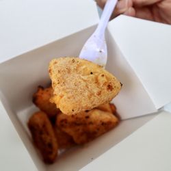 Mac and cheese bites