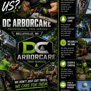 DC Arborcare - Tree Services Near Me - Belleville, Michigan DC Arborcare - Tree Services Near Me - Belleville, Michigan