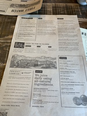 Menu photo 8 First Watch John's Creek, GA