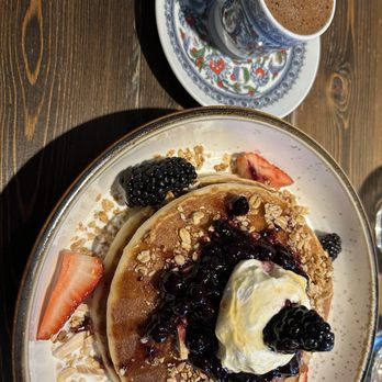 Lokma - Greek Yogurt Pancakes with a Turkish Coffee - Mediterranean Near Me - San Francisco, California