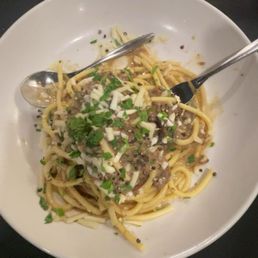 Short rib Carbonara Short rib Carbonara