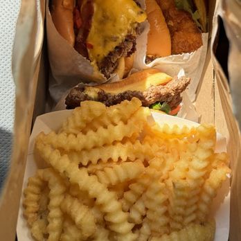 Shake Shack - ShackBurger and Chicken Shack and fries - Burgers Near Me - Tigard, Oregon Shake Shack - ShackBurger and Chicken Shack and fries - Burgers Near Me - Tigard, Oregon