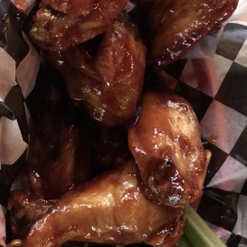 Pastimes Pub & Grill - Traditional wings with lotus bloom sauce - Sports Bars Near Me - Columbus, Ohio
