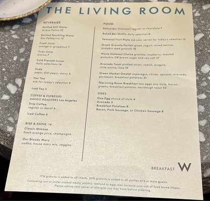 Living Room at W Hollywood by null