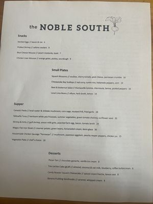 Menu photo 7 The Noble South Mobile, AL Menu photo 7 The Noble South Mobile, AL