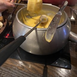 Bacon Egg Cheddar Fondue
