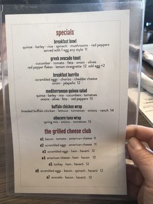 Menu photo 6 Lumes Brunch Cafe Willowbrook, IL
