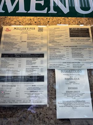 Menu photo 5 Miller's Pub Chicago, IL Menu photo 5 Miller's Pub Chicago, IL